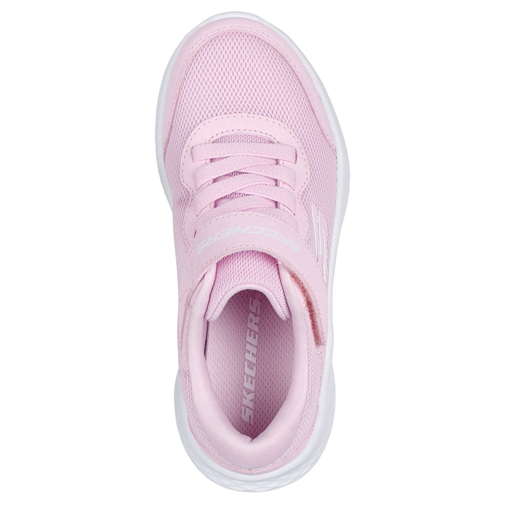 Light Pink - Pack Shot - Skechers Girls Skech-Lite Pro Trainers
