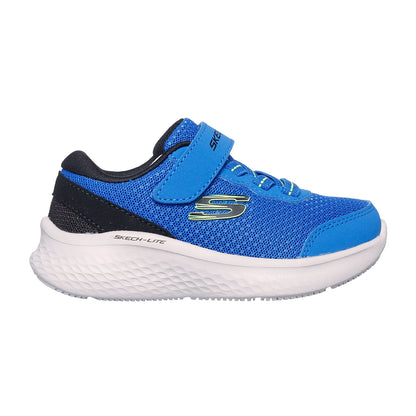 Blue-Black-White - Back - Skechers Childrens-Kids Skech-Lite Pro Sprint Surge Trainers