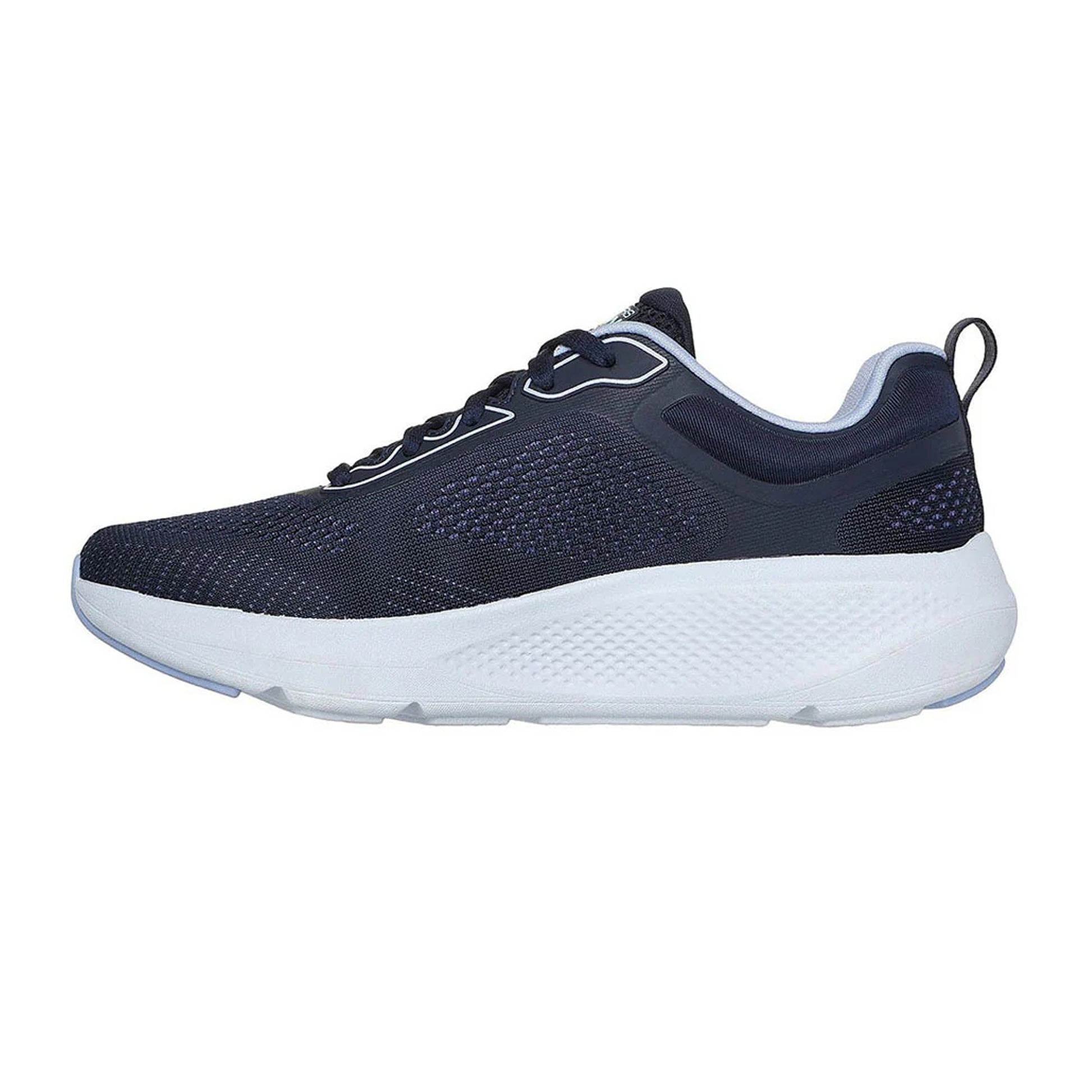 Navy-White - Back - Skechers Womens-Ladies Go Run Elevate Trainers
