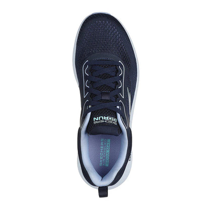 Navy-White - Lifestyle - Skechers Womens-Ladies Go Run Elevate Trainers