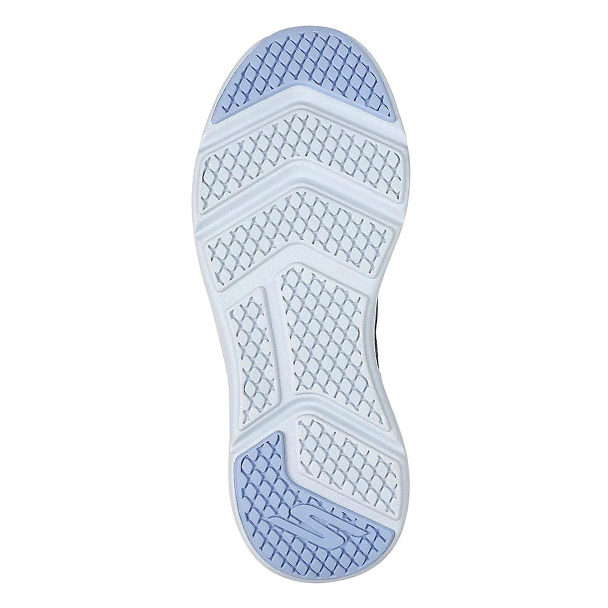 Navy-White - Pack Shot - Skechers Womens-Ladies Go Run Elevate Trainers