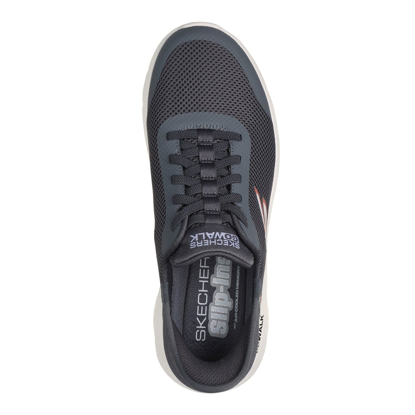 Brown - Lifestyle - Skechers Mens Go Walk Flex Slip-In Trainers
