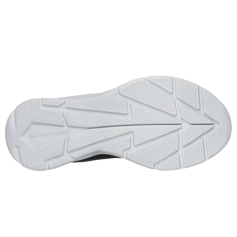 Navy-Black-Lime - Side - Skechers Boys Microspec II Vovrix Trainers