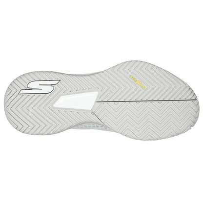 White - Back - Skechers Womens-Ladies Viper Pro Pickleball Court Trainers