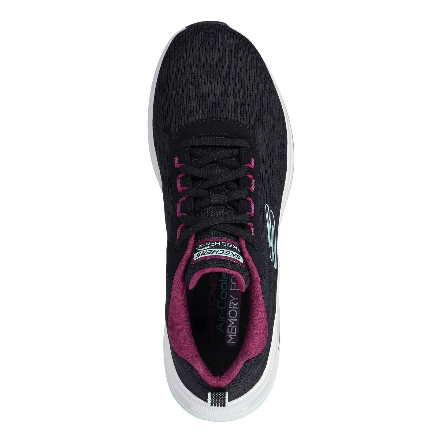 Black-Mint - Lifestyle - Skechers Womens-Ladies Skech-Air Meta - Aired Out Trainers
