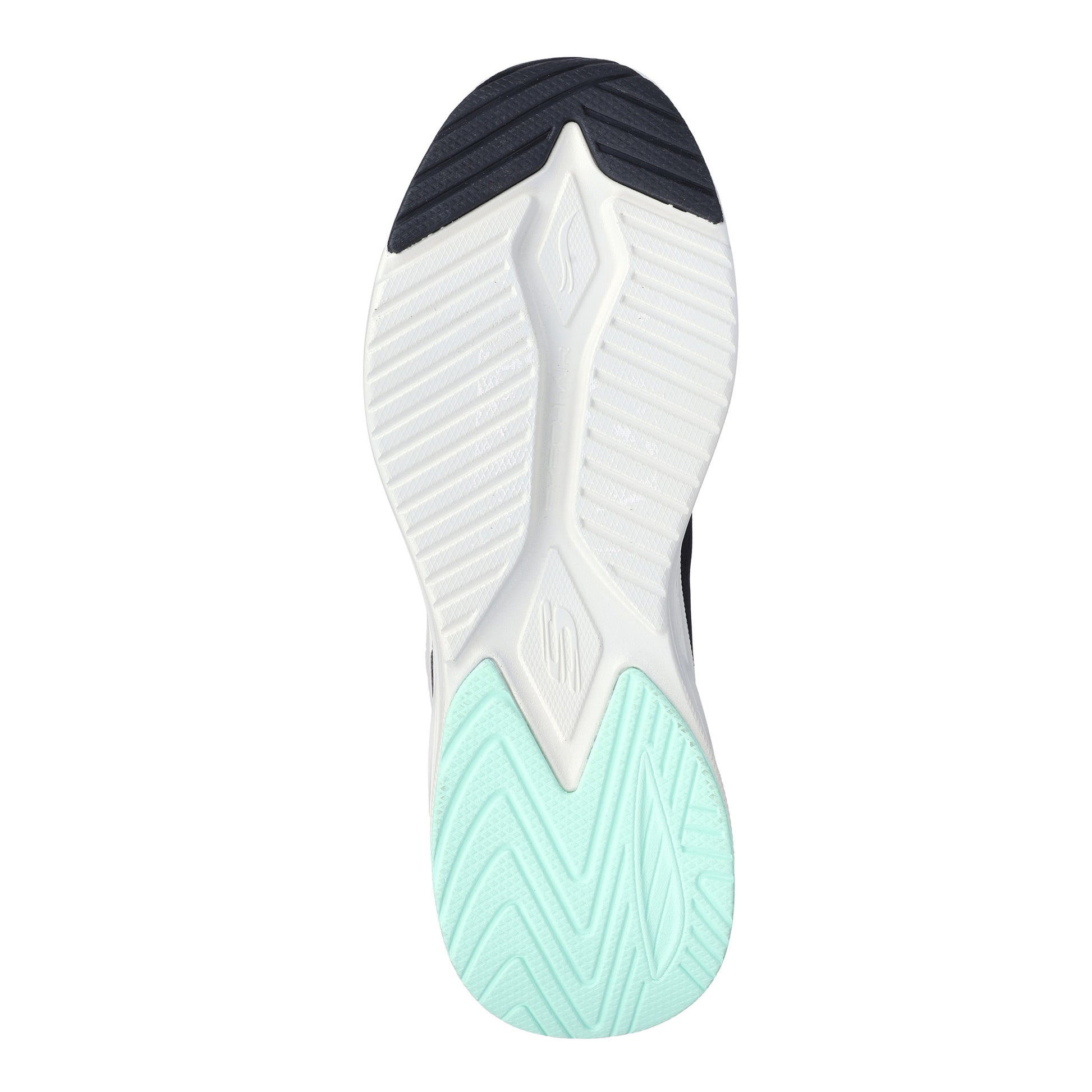 Black-Mint - Pack Shot - Skechers Womens-Ladies Skech-Air Meta - Aired Out Trainers