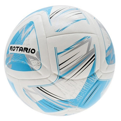 White-Cyan-Black-Silver - Back - Precision Rotario FIFA Quality Pro 2024 Match Football