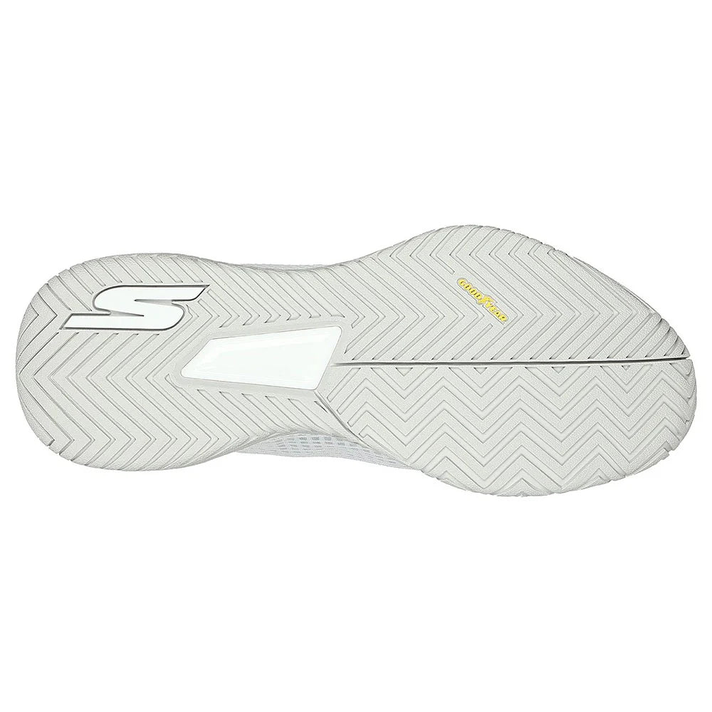 White - Side - Skechers Mens Viper Pro Pickleball Trainers