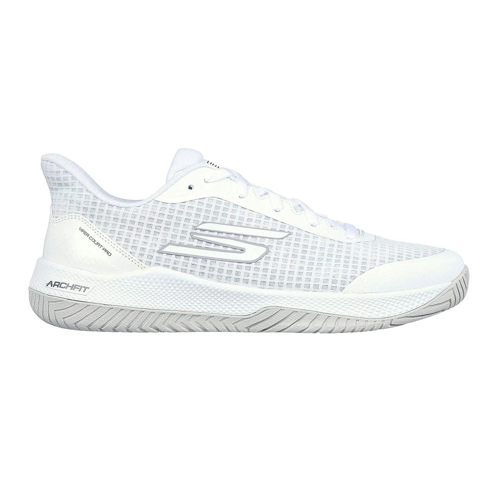 White - Lifestyle - Skechers Mens Viper Pro Pickleball Trainers