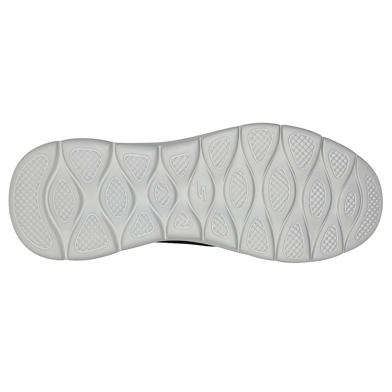 Black-Grey - Side - Skechers Mens Go Walk Flex Trainers