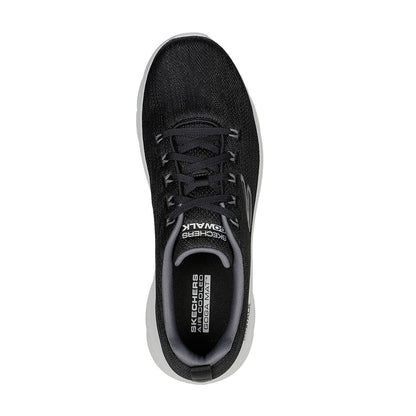 Black-Grey - Lifestyle - Skechers Mens Go Walk Flex Trainers