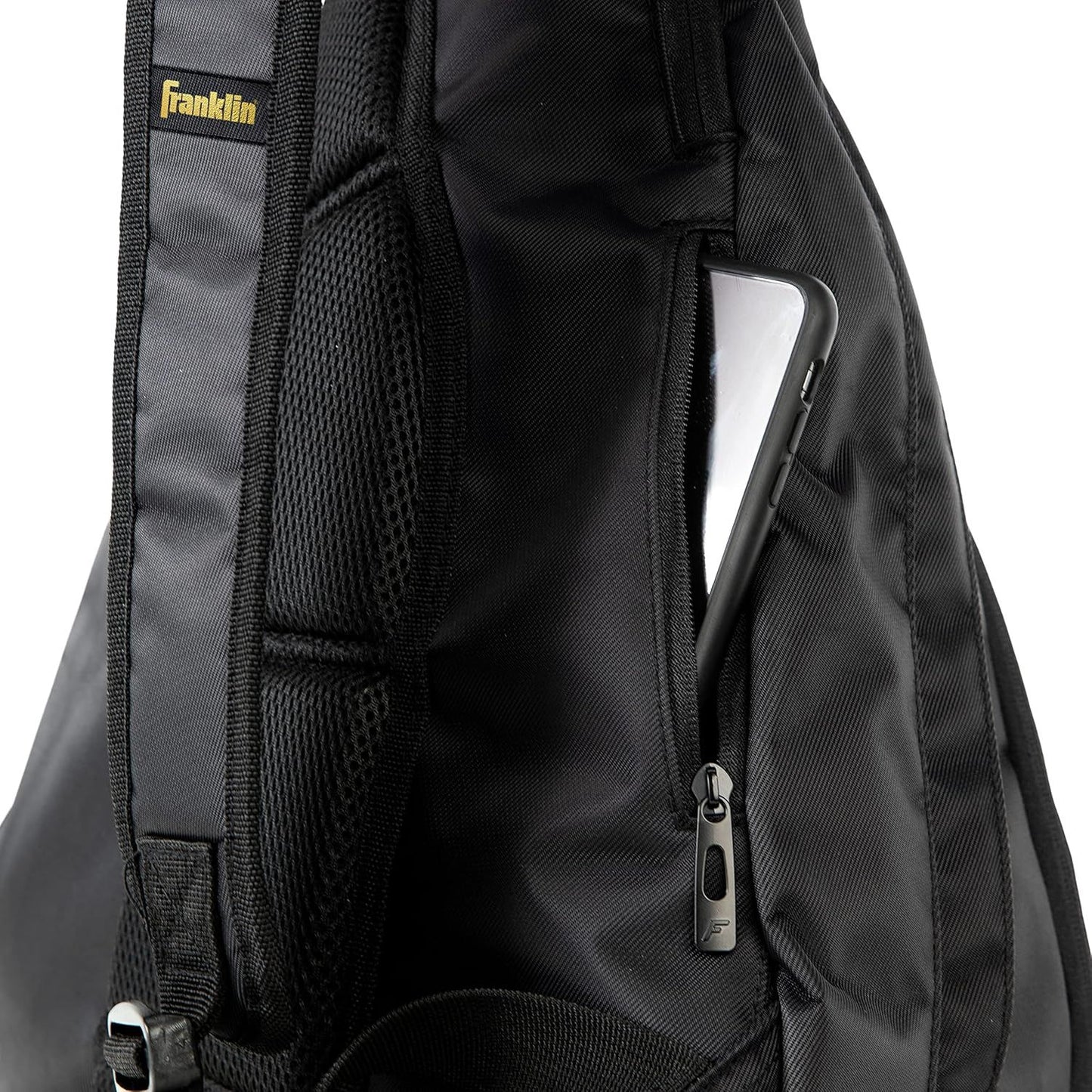 Black - Lifestyle - Franklin Elite Pickleball Sling backpack