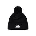 Black - Front - Canterbury Club Bobble Beanie