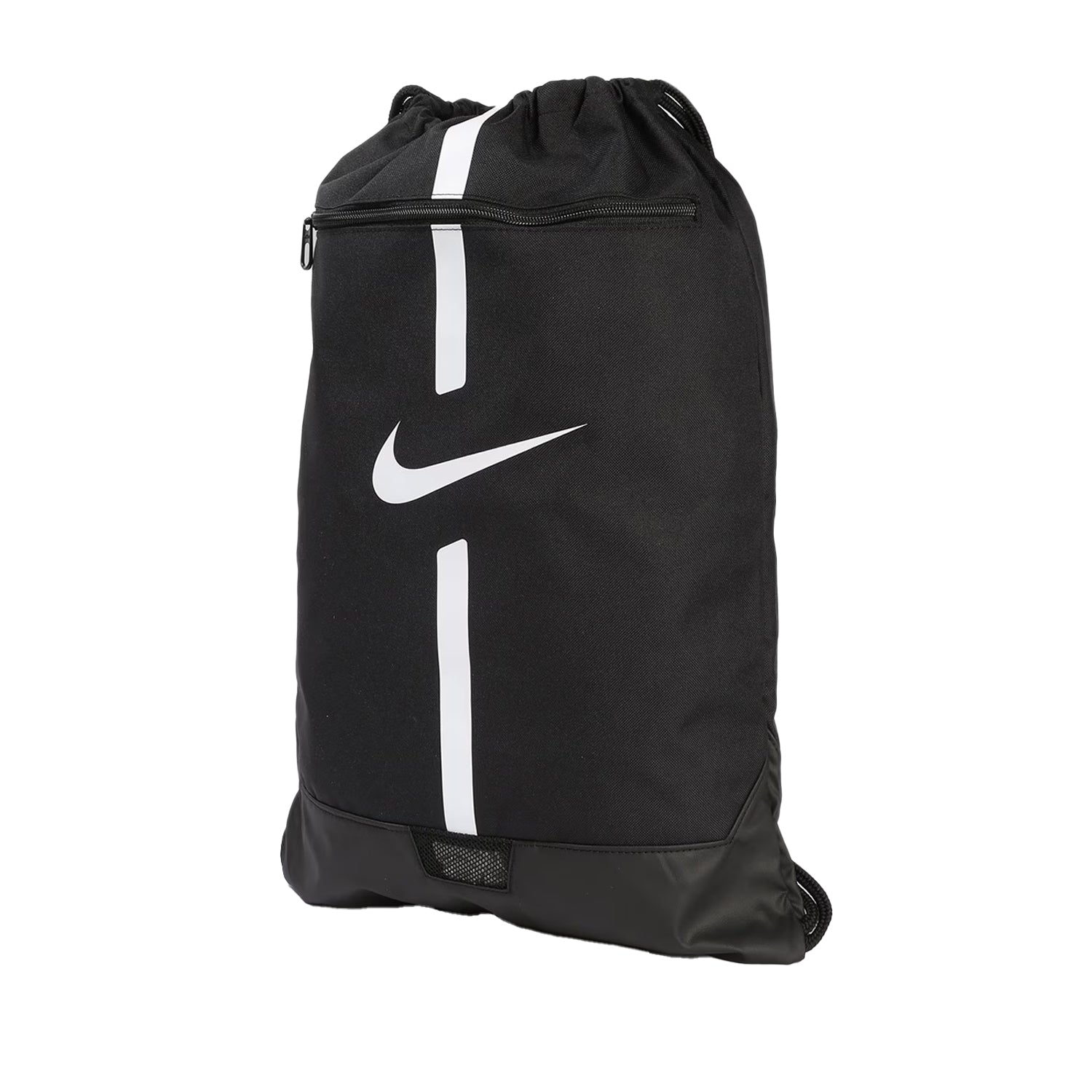 Black - Side - Nike Academy Drawstring Bag