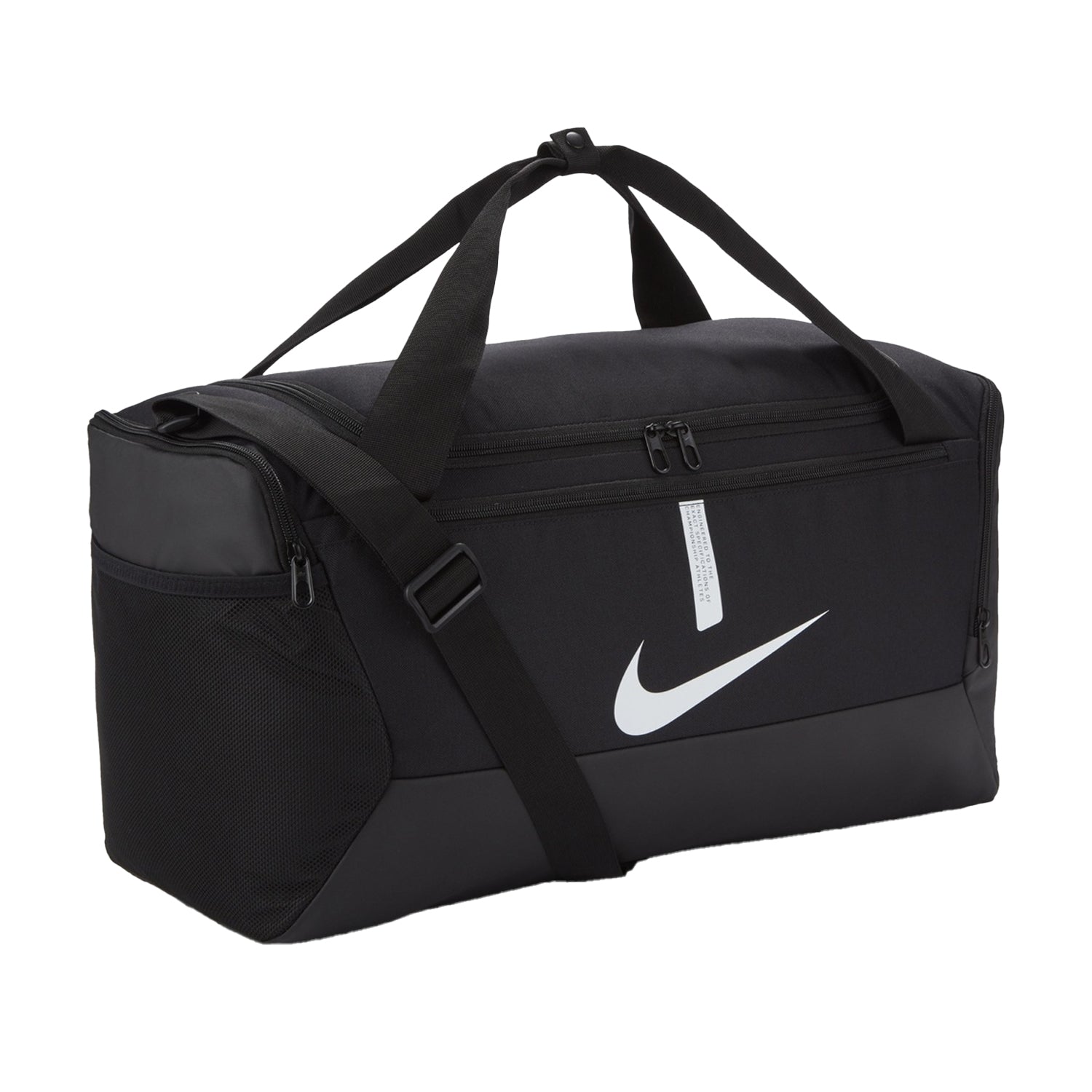 Black - Side - Nike Academy Duffle Bag