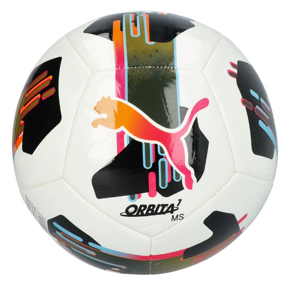 White-Multicoloured - Front - Puma Orbita 7 MS Football