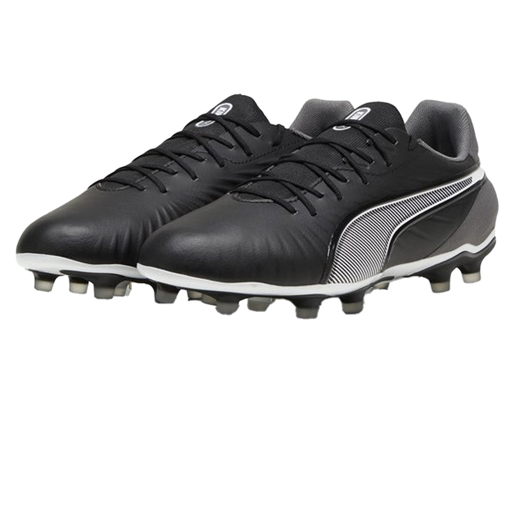 Black - Front - Puma Mens King Match Firm Ground Football Boots
