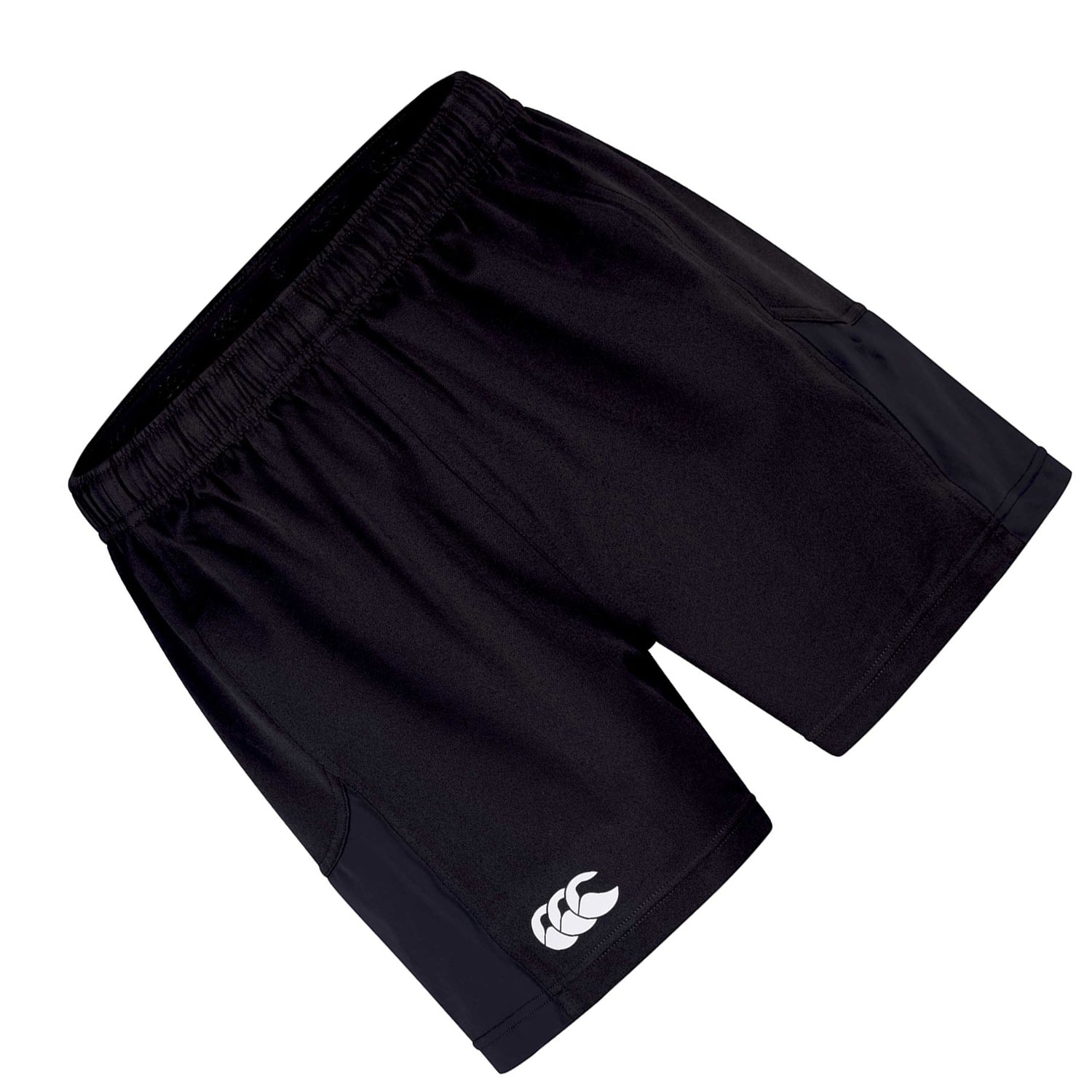Black - Back - Canterbury Mens Advantage Rugby Shorts