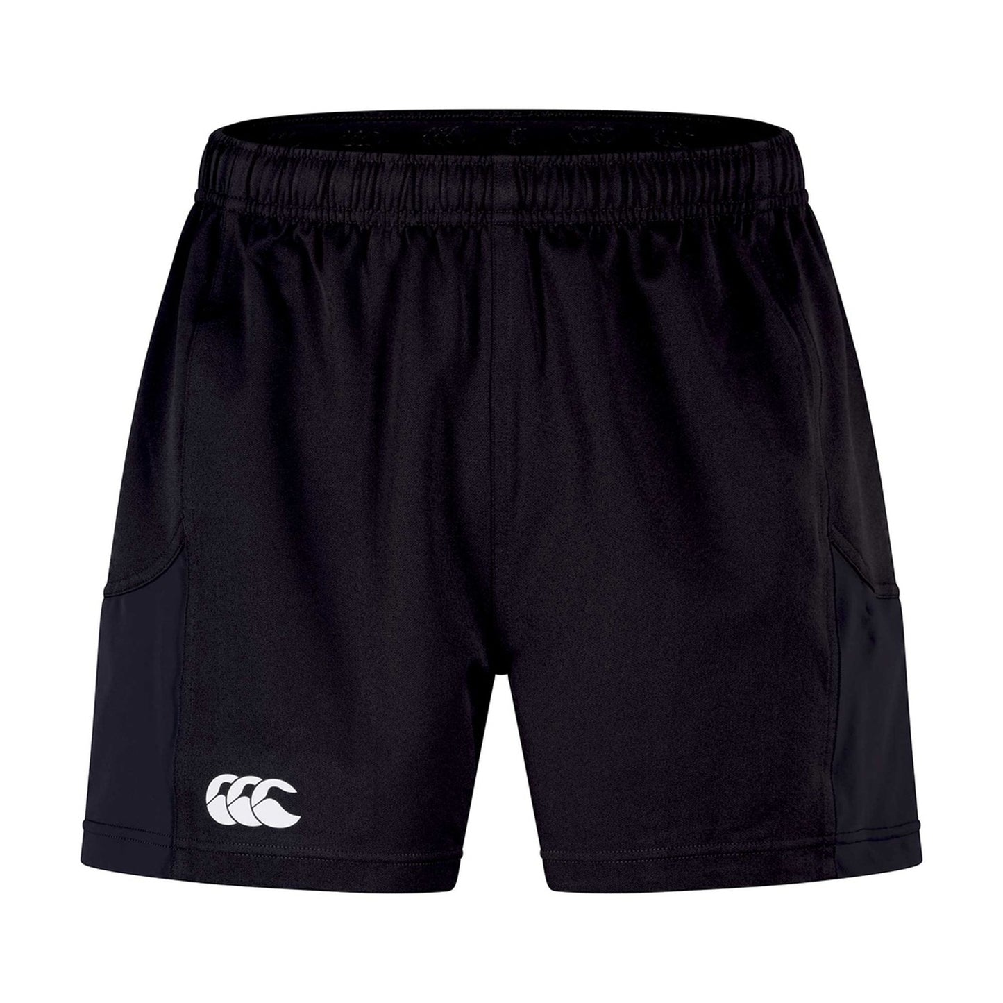 Black - Front - Canterbury Mens Advantage Rugby Shorts