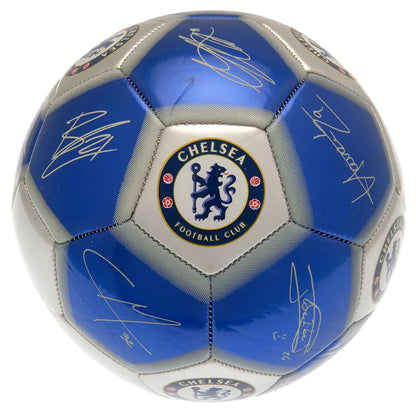 Blue-White - Back - Chelsea FC Signature 26 Panel Football