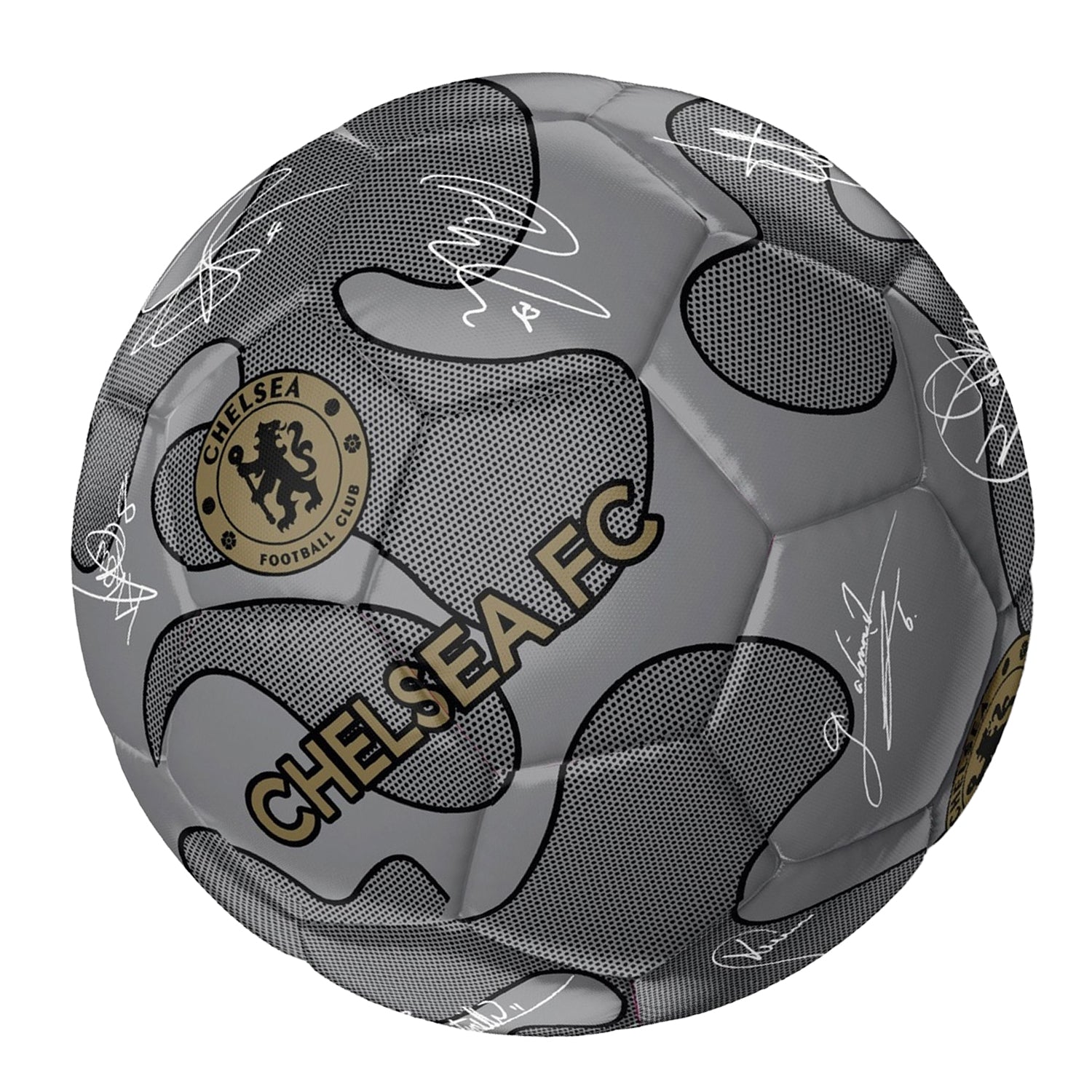 Silver - Back - Chelsea FC Signature 32 Panel Football