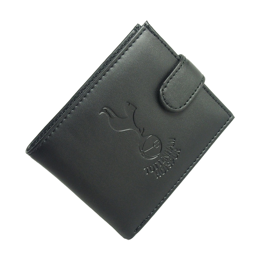 Black - Back - Tottenham Hotspur FC Leather Wallet