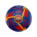 Blue-Red-Yellow - Front - Barcelona FC Turbine Print Football