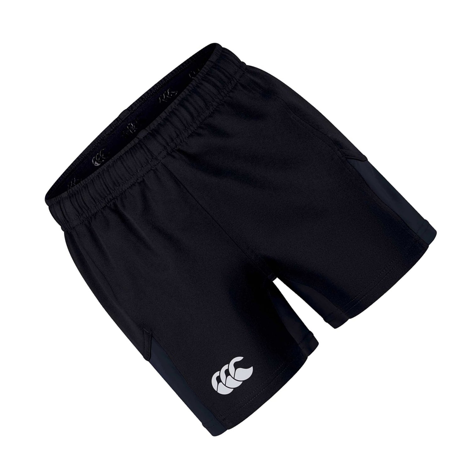 Black - Back - Canterbury Childrens-Kids Advantage Rugby Shorts