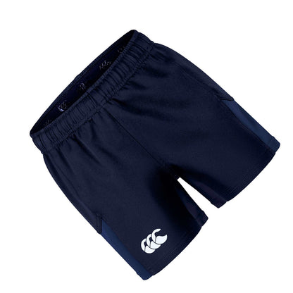 Navy - Back - Canterbury Childrens-Kids Advantage Rugby Shorts