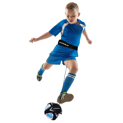 Black-Blue-White - Back - PrecisionPLAY Solo Kick Skills Football Training Set