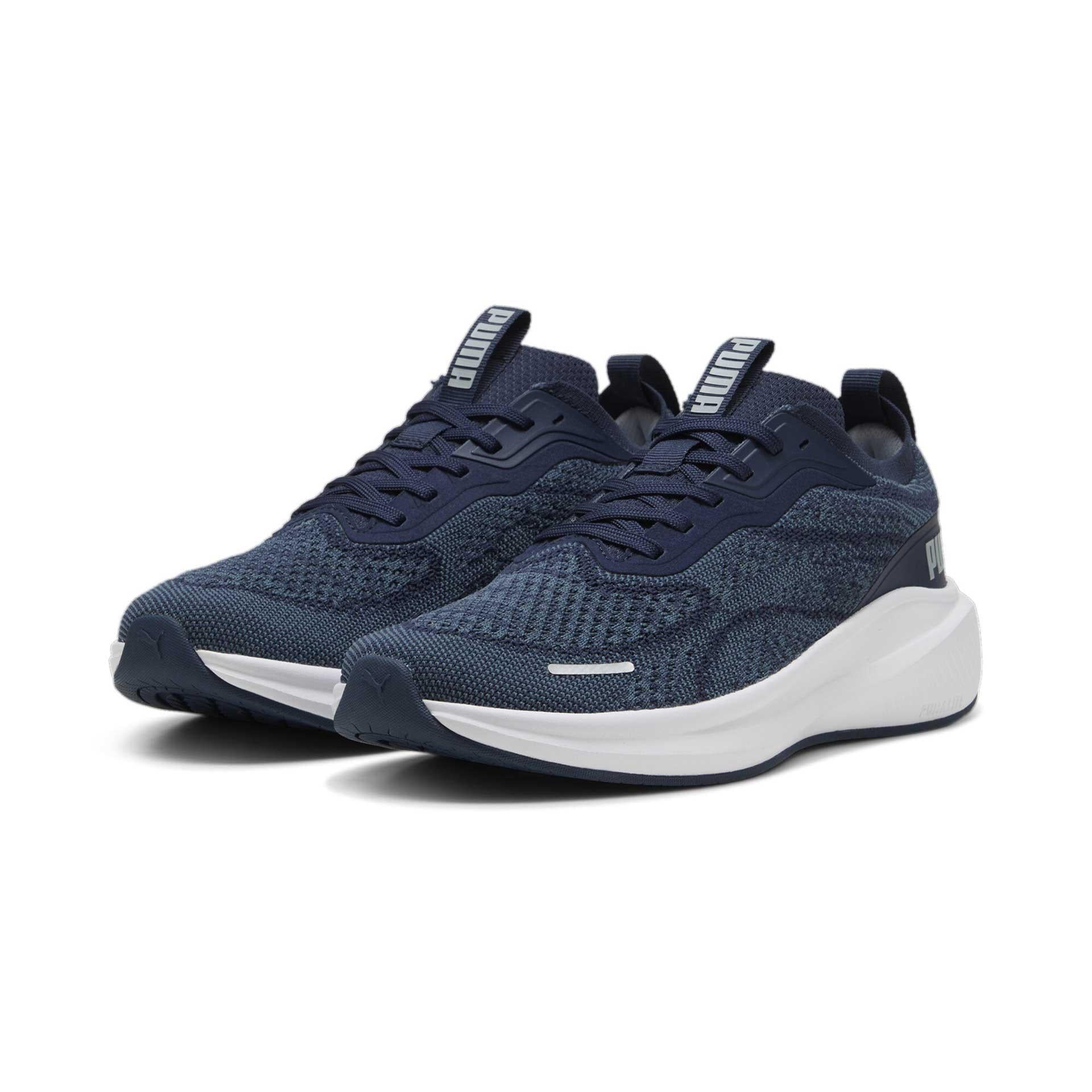 Navy-White - Back - Puma Mens Skyrocket Lite Trainers