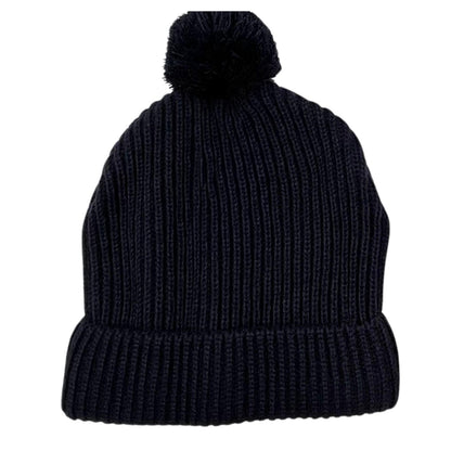 Navy - Back - Six Peaks Mens Pom Pom Beanie