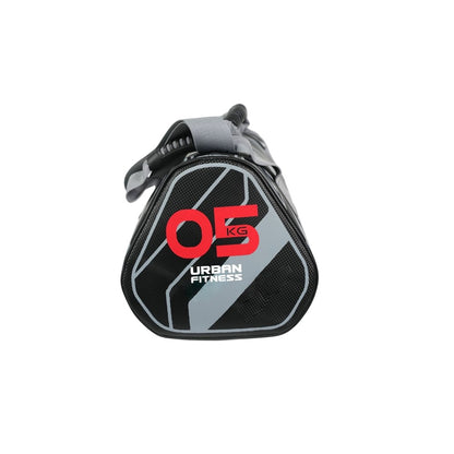 Black-Grey - Back - Urban Fitness Power Fitness Weighted Bag