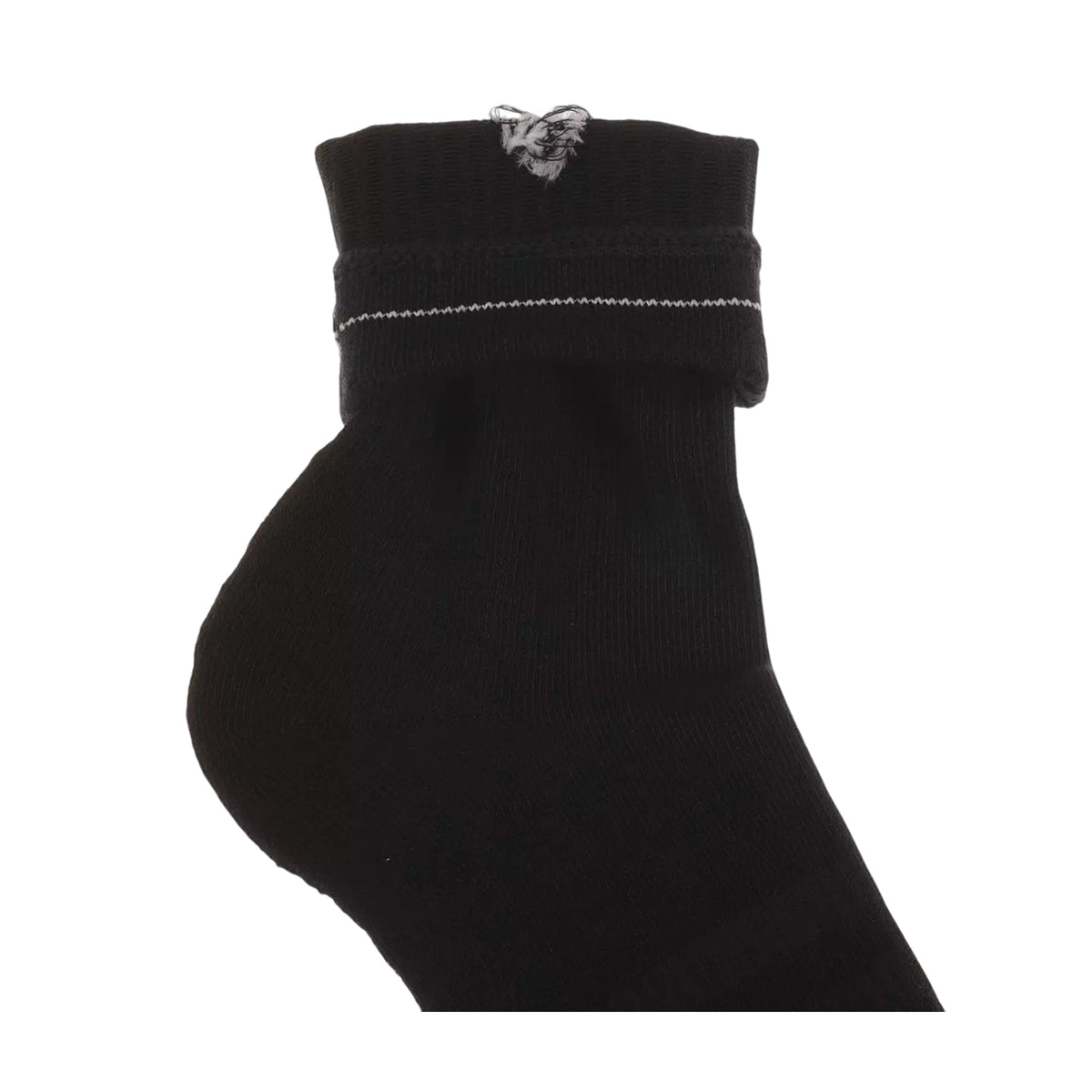 Black - Close up - Adidas Unisex Adult Crew Socks (Pack of 3)