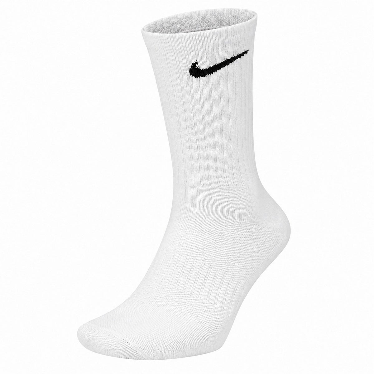 White - Back - Nike Unisex Adult Everyday Dri-FIT Crew Socks (Pack of 3)