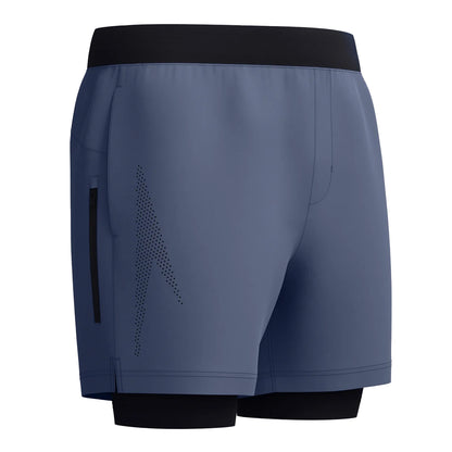 Grey-Black - Back - Speedo Mens Volley Swim Shorts