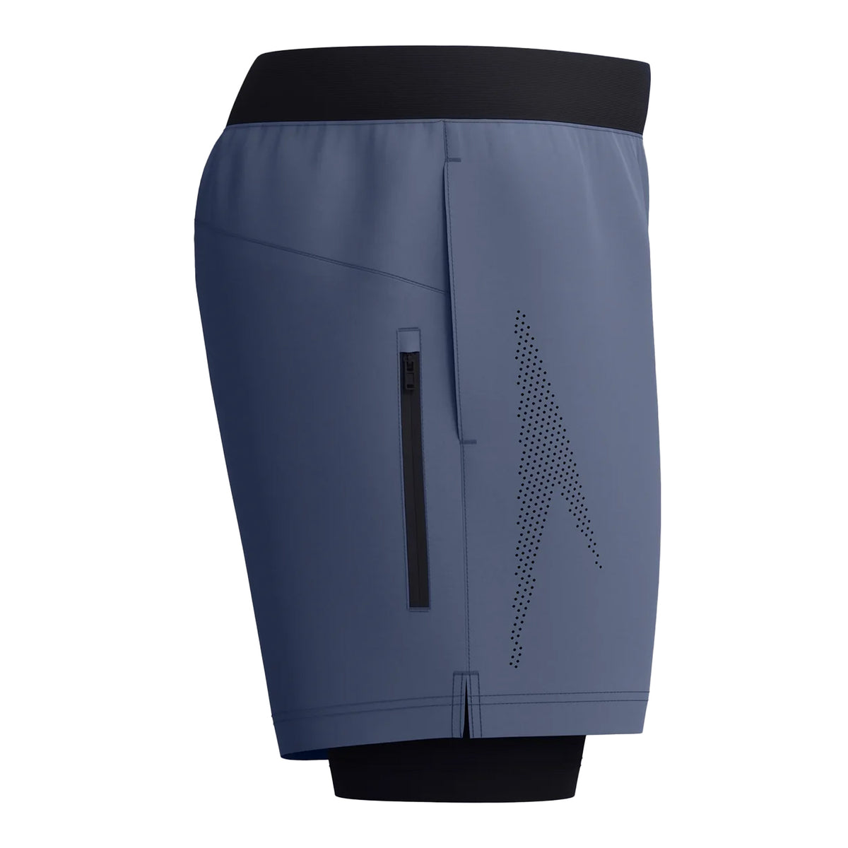 Grey-Black - Side - Speedo Mens Volley Swim Shorts