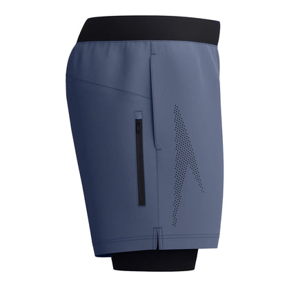 Grey-Black - Side - Speedo Mens Volley Swim Shorts
