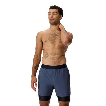 Grey-Black - Lifestyle - Speedo Mens Volley Swim Shorts