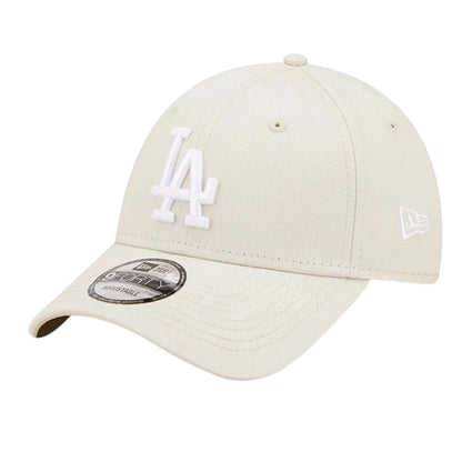 Stone-White - Front - New Era Unisex Adult 9Forty LA Dodgers Baseball Cap