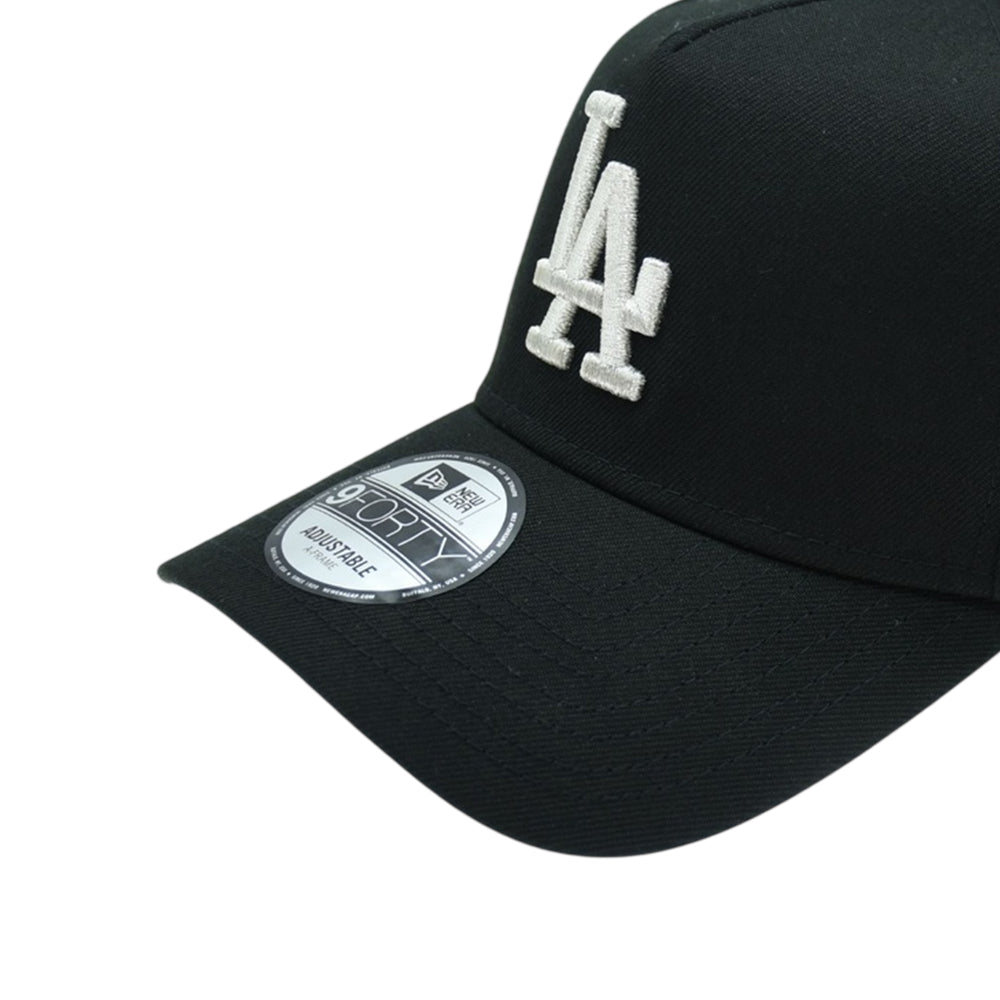 Black-White - Back - New Era Unisex Adult 9Forty LA Dodgers Baseball Cap