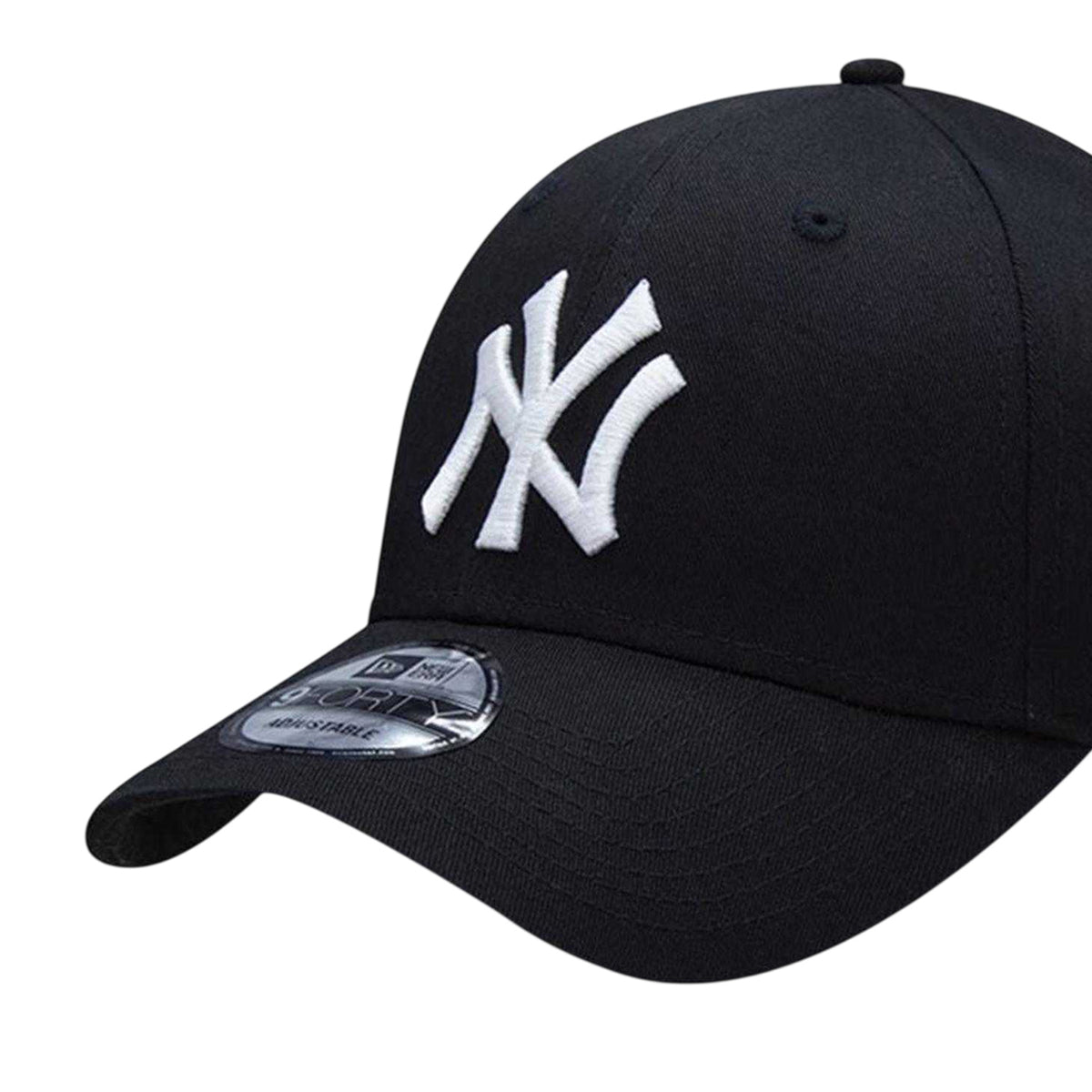 Black-Silver - Side - New Era Unisex Adult New York Yankees Baseball Cap