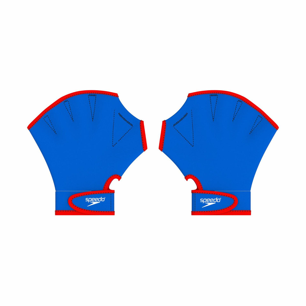 Blue-White - Lifestyle - Speedo Unisex Adult Aqua Swimming Gloves