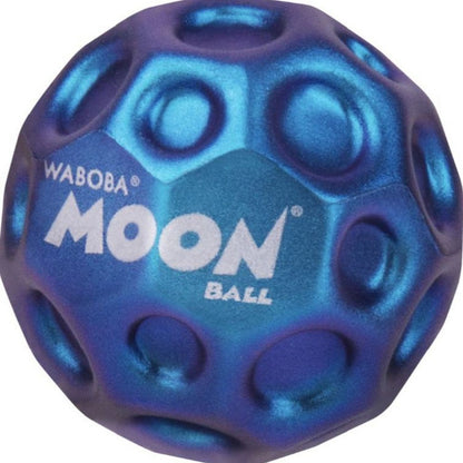 Galaxy Blue - Front - Waboba Iridescent Moon Ball