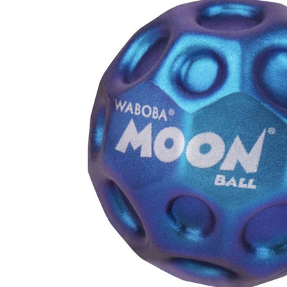 Galaxy Blue - Back - Waboba Iridescent Moon Ball