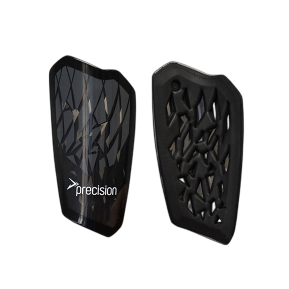 Black-Grey - Back - Precision Pro Fusion Flex Shin Guards