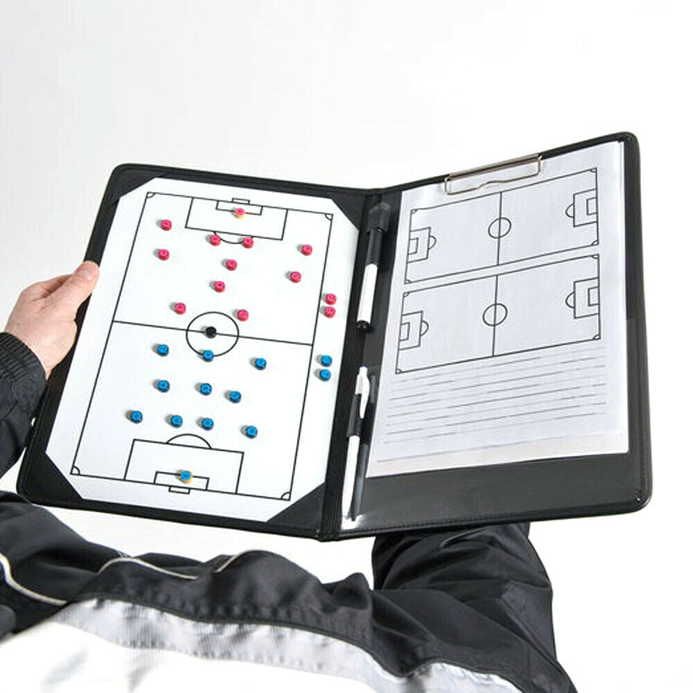Black-White - Front - Precision Pro Soccer Coaches Tactics Folder
