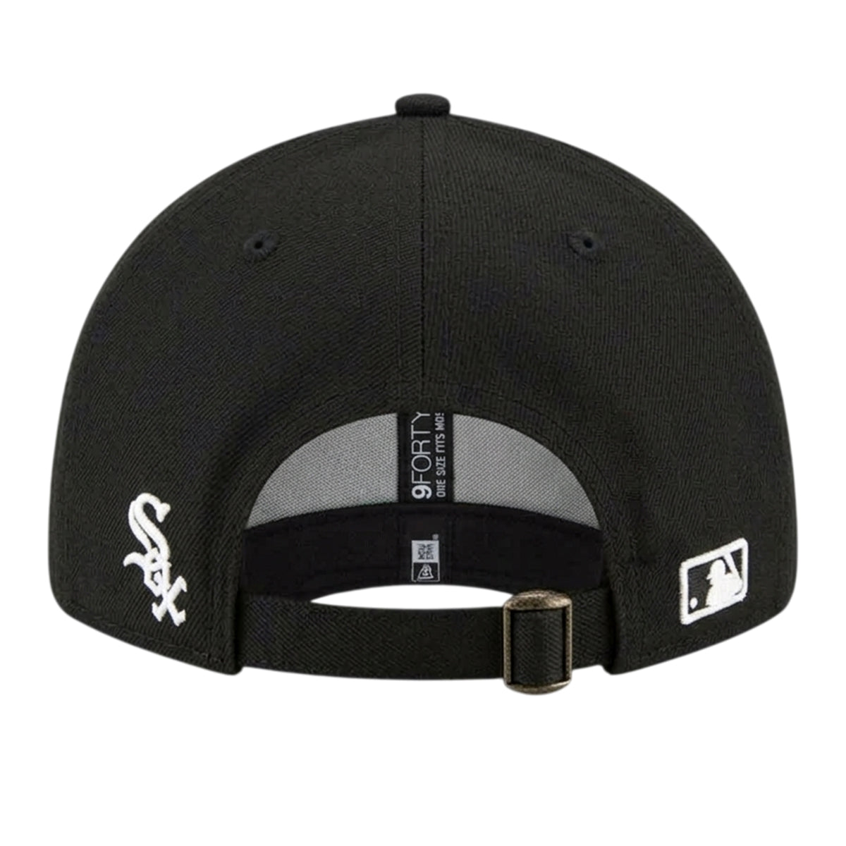 Black-Silver - Back - New Era Unisex Adult Chicago White Sox Baseball Cap