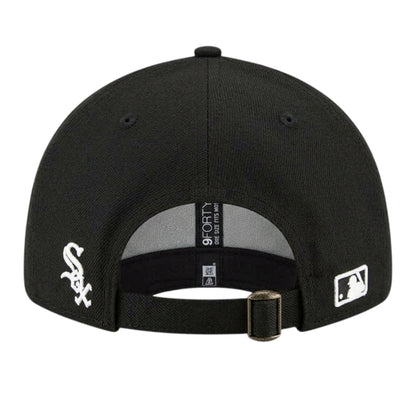 Black-Silver - Back - New Era Unisex Adult Chicago White Sox Baseball Cap