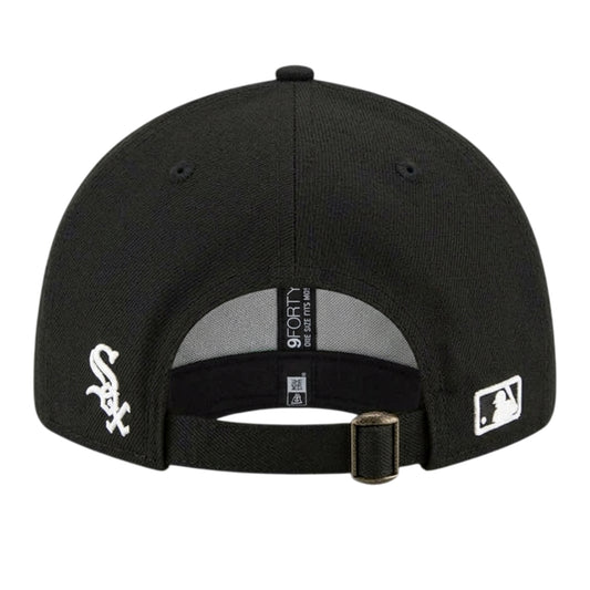 Black-Silver - Back - New Era Unisex Adult Chicago White Sox Baseball Cap